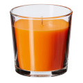 Haonai hot sale eco-friendly glass canlde holder glass candle cup with customized logo